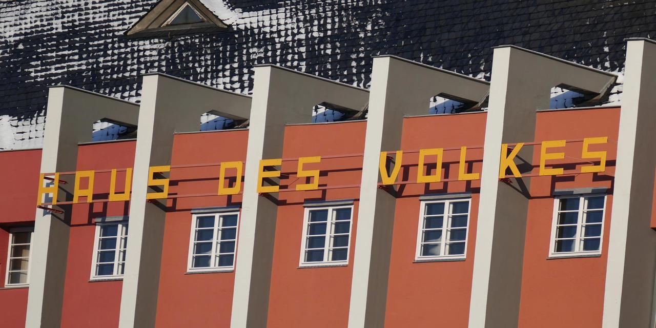 Haus Des Volkes - Das Bauhaushotel Probstzella Dış mekan fotoğraf