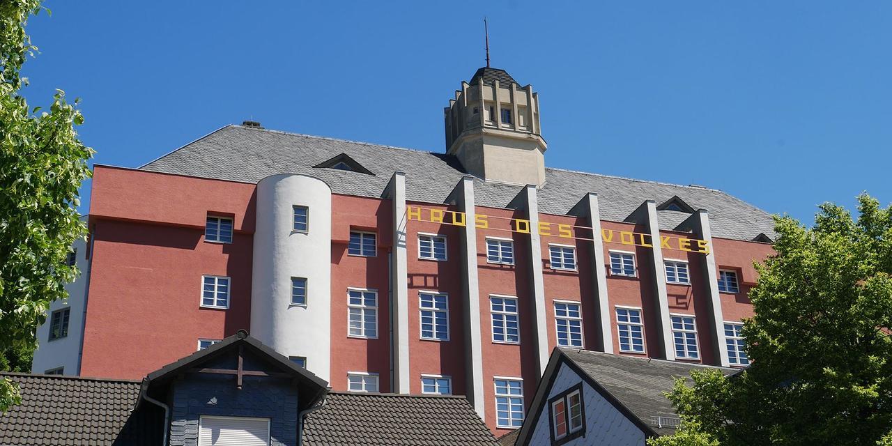 Haus Des Volkes - Das Bauhaushotel Probstzella Dış mekan fotoğraf